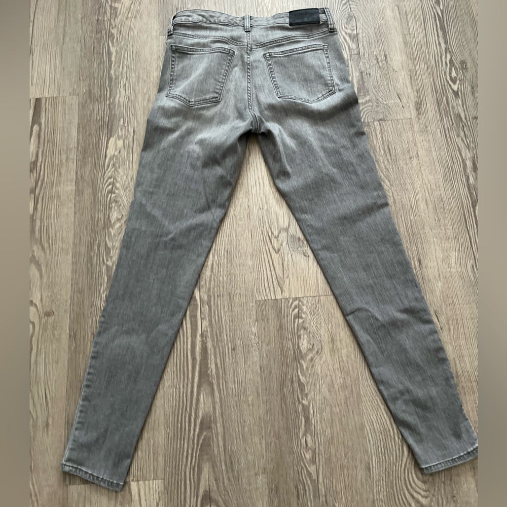 Ralph Lauren Light Gray Denim Jeans Size 6 - Picture 2 of 7